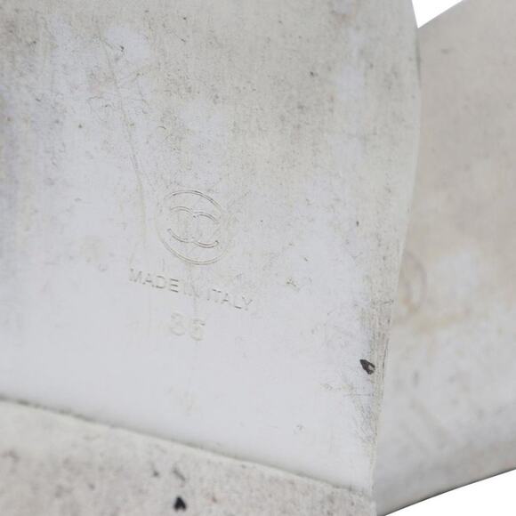 Chanel Dad Flats 38 Leather Lambskin Quilted Sandals CC-1110P-0003 - Picture 10 of 10